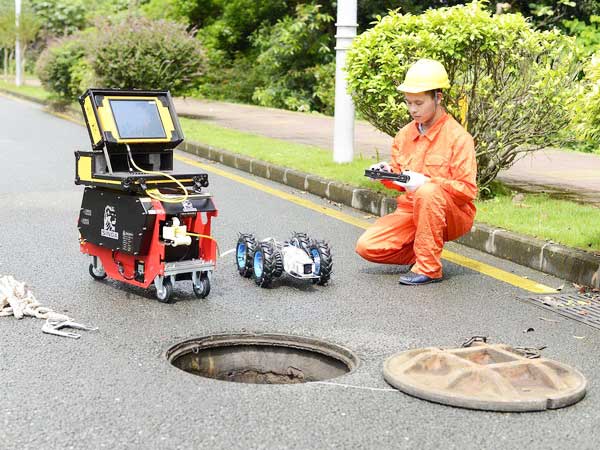 西峰管道机器人检测